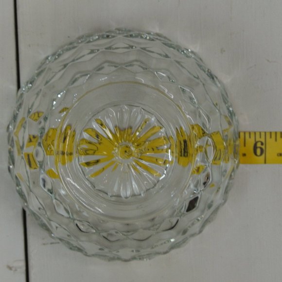 VINTAGE HOMCO 2-Piece Round Fairy Lamp Tea Light Candle Holder. - Picture 5 of 5